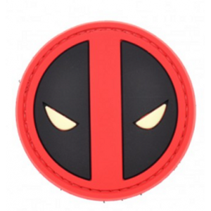 Нашивка PVC/ПВХ с велкро Deadpool